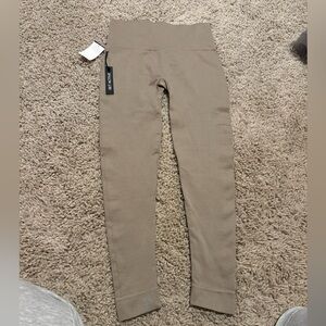 NWT SET Active Taupe Leggings